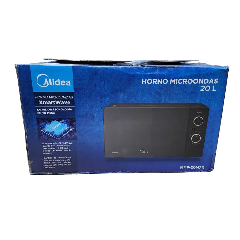 Horno Microondas Midea MMP-20M711 Negro 20 Litros