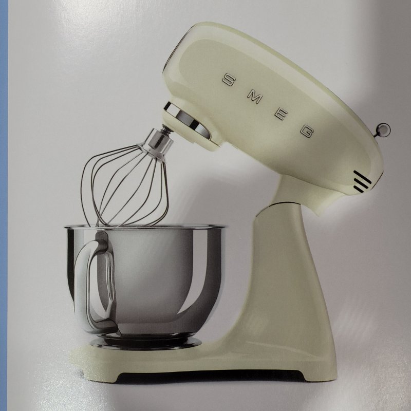 Batidora Stand Mixer Smeg SMF02RDEU 4.8 Litros Rojo