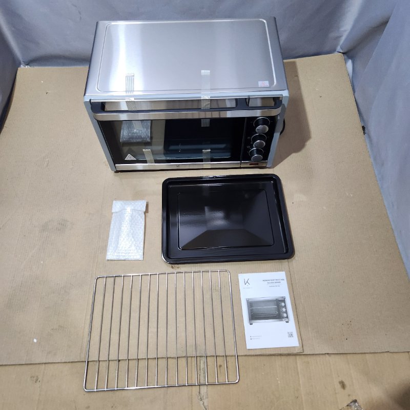 Horno Eléctrico Kitchen-It Silver Series 45 Litros
