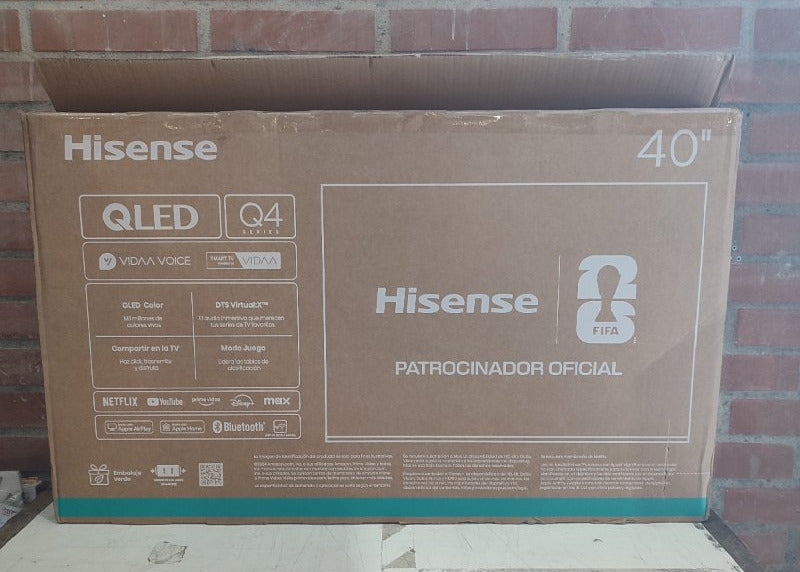 Smart TV QLED Hisense 40Q4SV 40 pulgadas