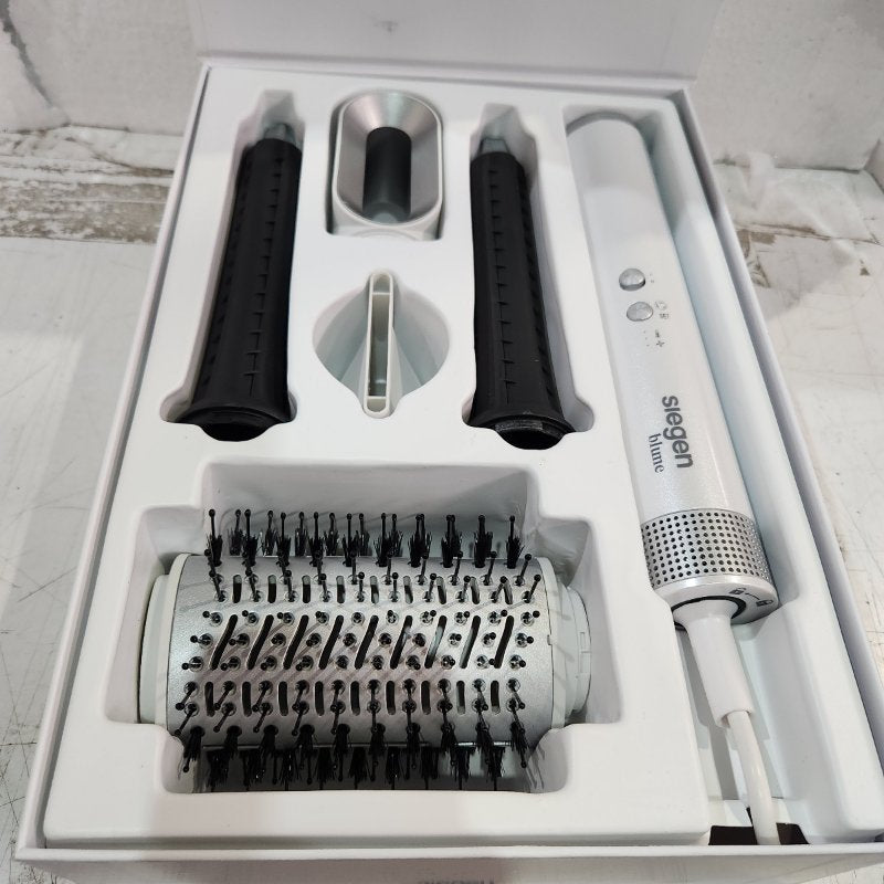 Cepillo Secador Siegen Blume Multistyler 5 en 1 Blanco