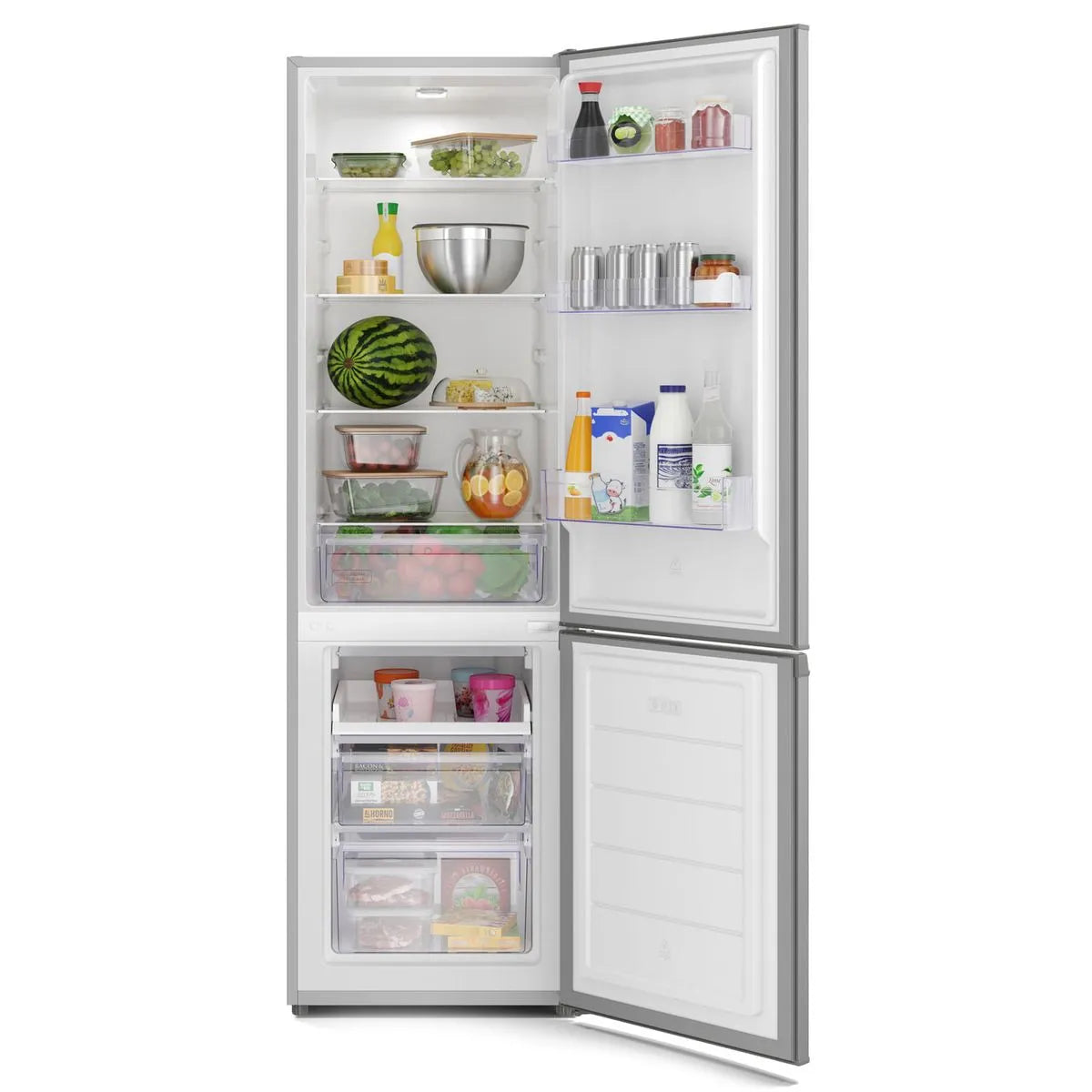 Refrigerador Mademsa MED270 262 Litros Gris , Dimensiones 55x177x54 cm