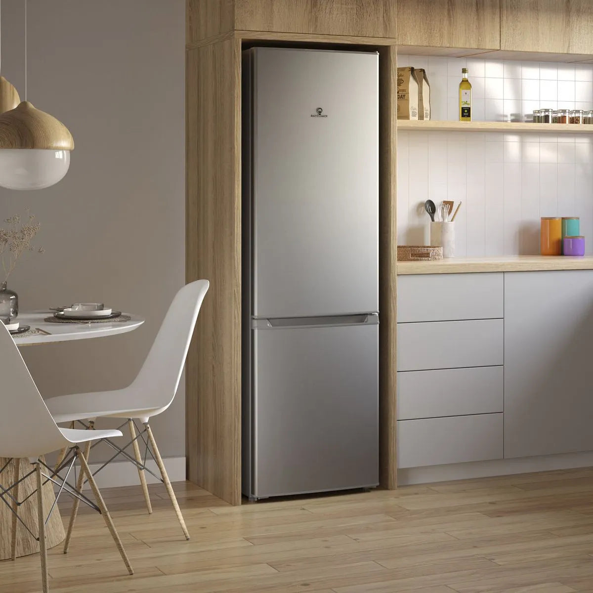 Refrigerador Mademsa MED270 262 Litros Gris , Dimensiones 55x177x54 cm