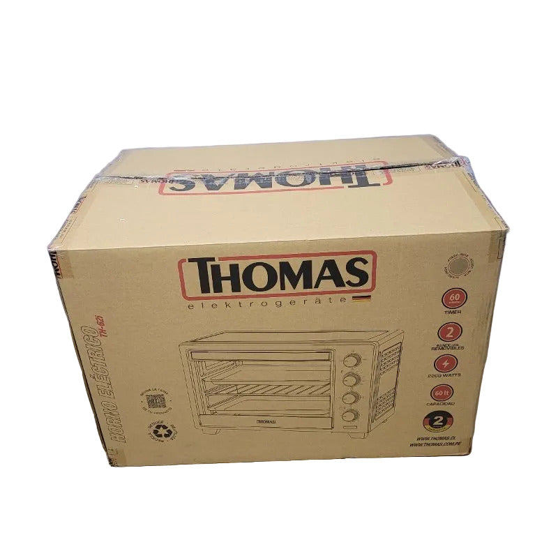 Horno Eléctrico Thomas TH-62I Gris 60 Litros