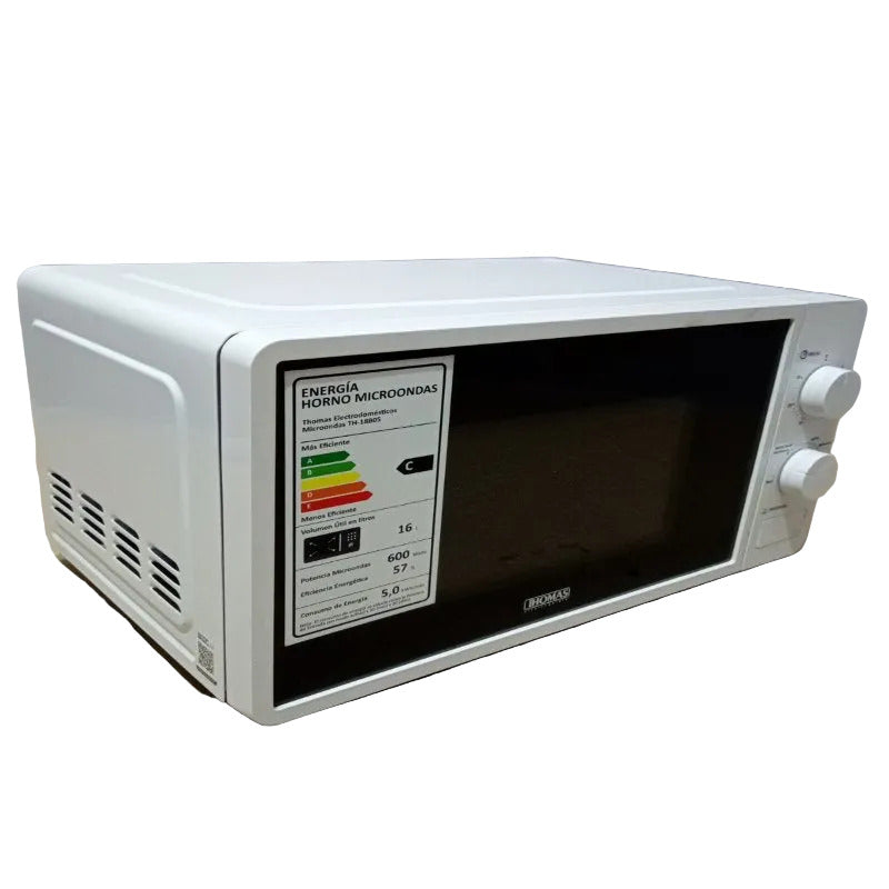 Microondas Thomas TH-18B05 Blanco 18 Litros