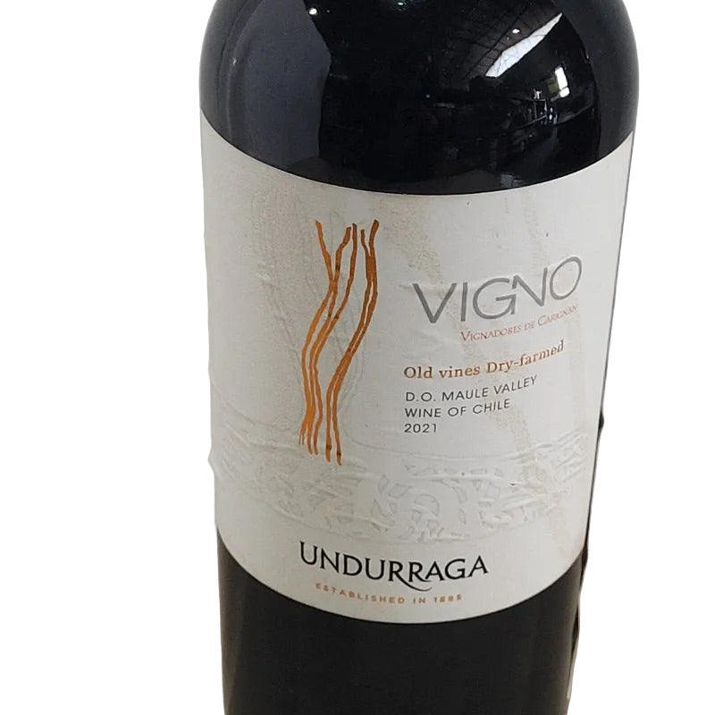 Vino Tinto Undurraga Carignan Valle del Maule 750 ml, 2021