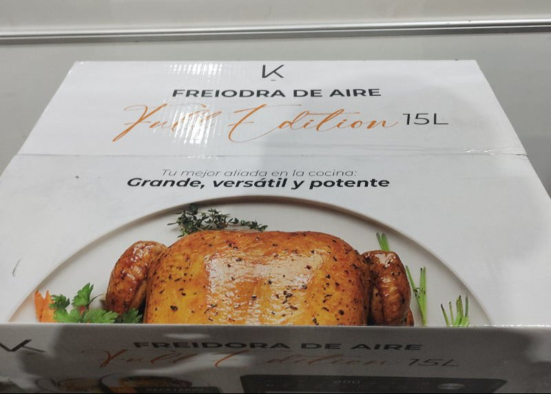 Freidora de Aire Kitchen-It Full Edition 15 Litros, Negro