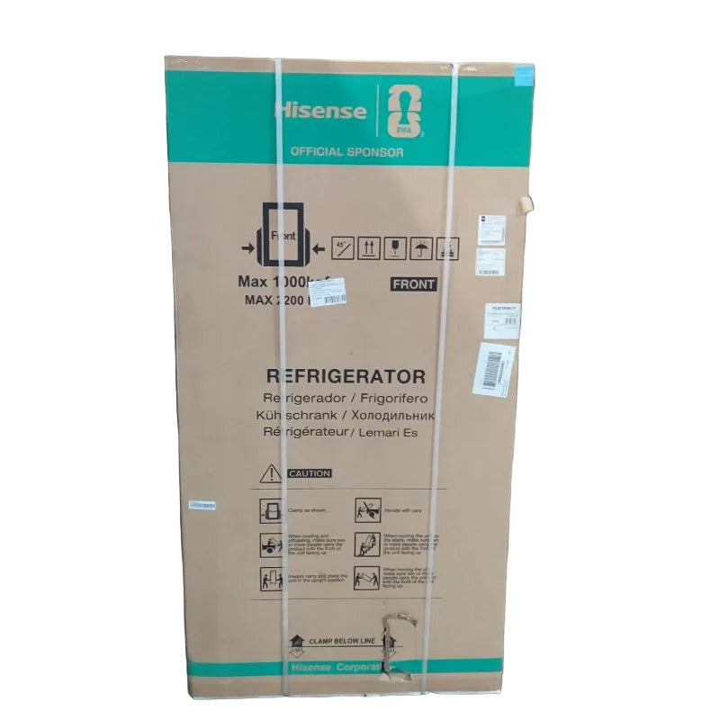 Refrigerador Side by Side No Frost Hisense RS3P558NECF Plateado 531 Litros