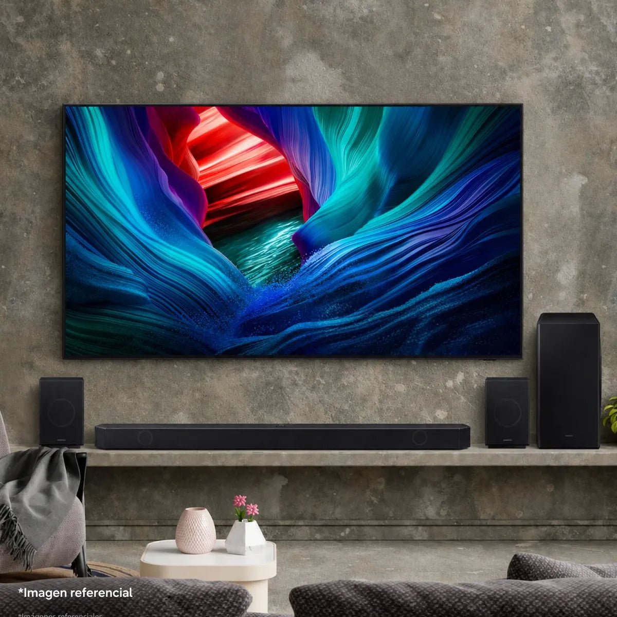 Soundbar Bluetooth Samsung HW-Q990H 11.1.4 Canales, Negro