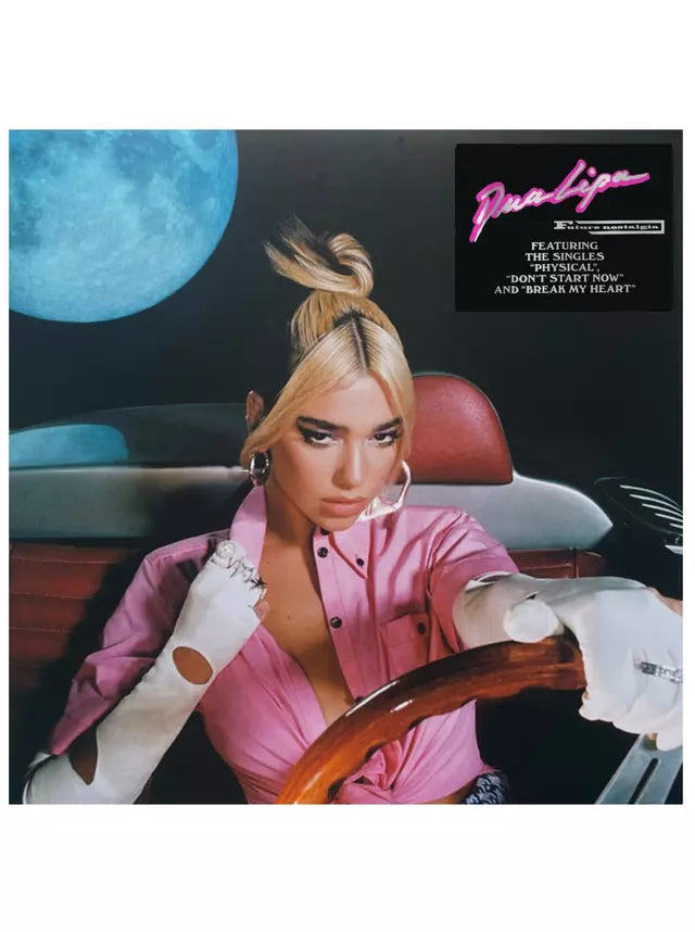 Disco de Vinilo Dua Lipa Future Nostalgia Side 1 y 2