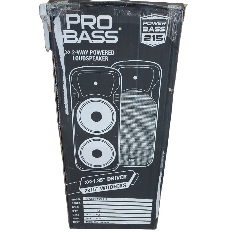 Parlante Concert Probass Powerbass 215 de 4700W