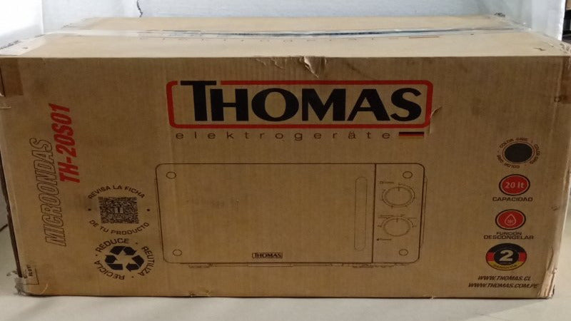 Microondas Thomas TH-20S01 Gris 20 Litros