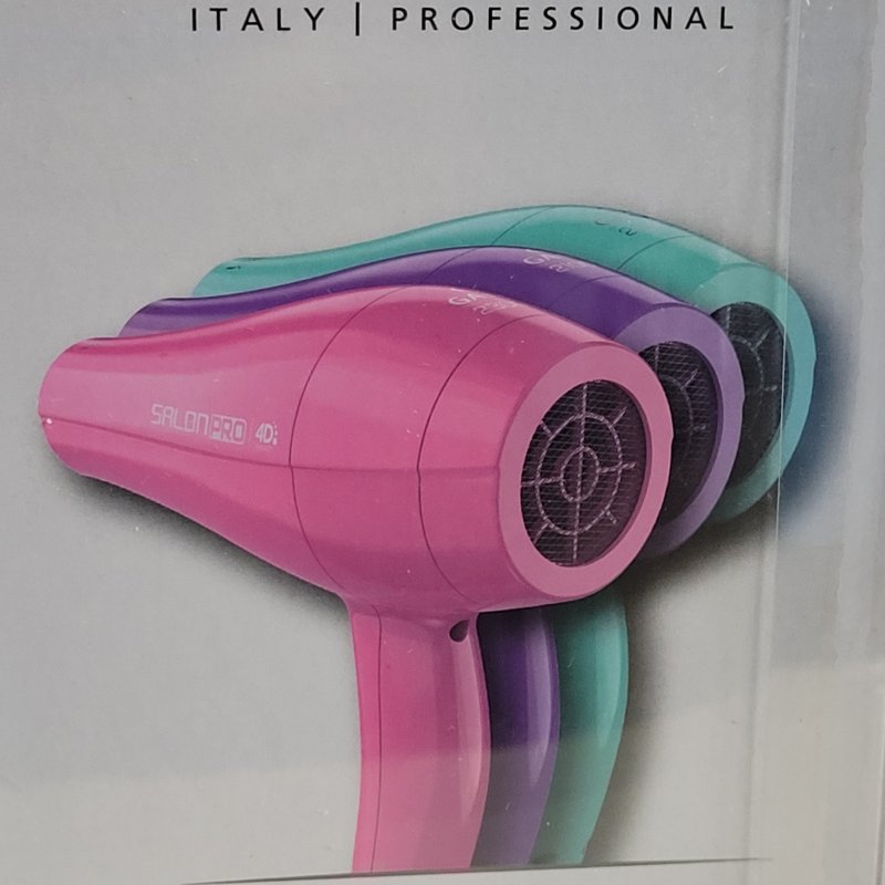 Secador de Pelo Gama Salon Pro 4D, Rosado