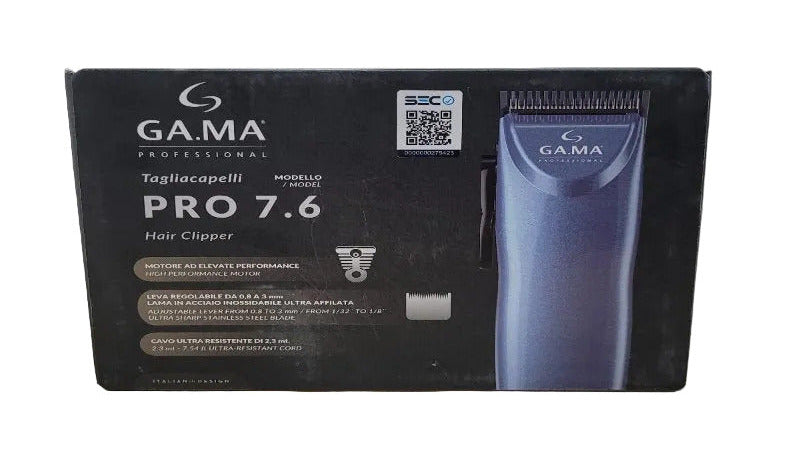 Cortador de pelo Gama Pro 7.6, Azul