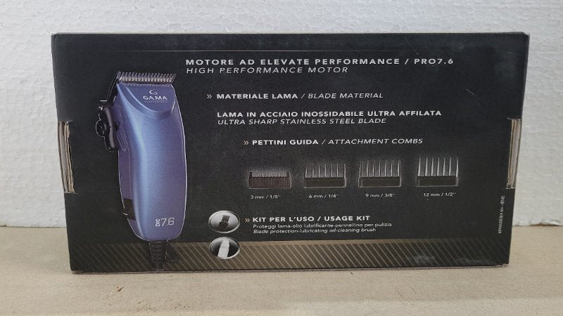 Cortador de pelo Gama Pro 7.6, Azul