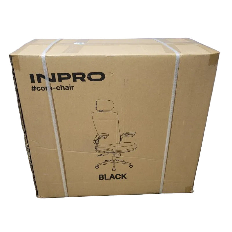 Silla de Escritorio Ergonómica Regulable Inpro Core-Chair Negra
