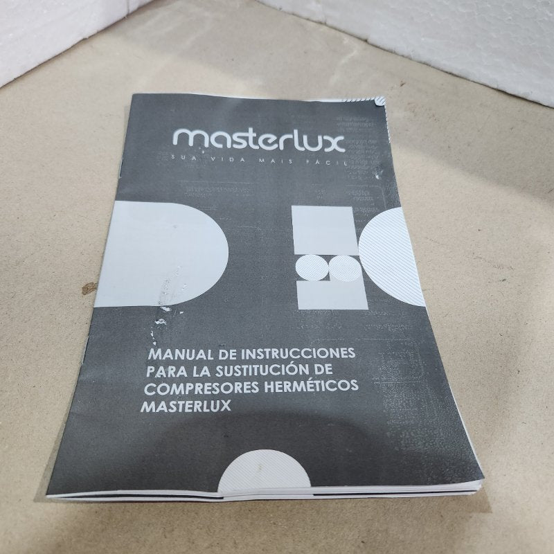 Compresor Masterlux 1/4 HP R134A CMX112