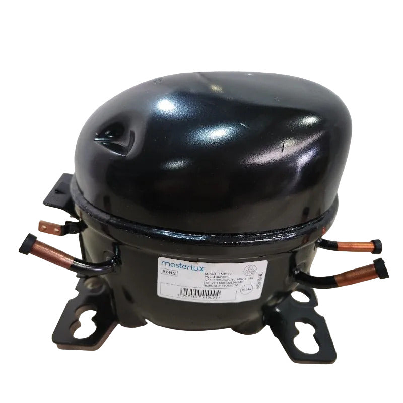 Compresor Masterlux 1/4 HP R134A CMX112