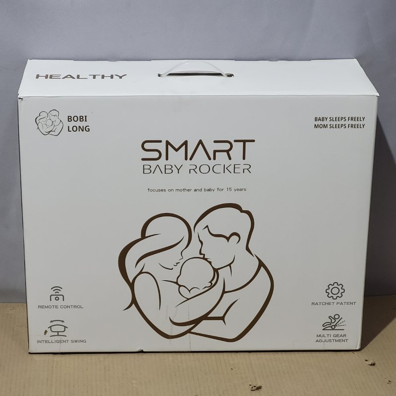 Mecedora Eléctrica Inteligente Lubabycas Bobi Long 2 en 1 – 0 a 24 Meses