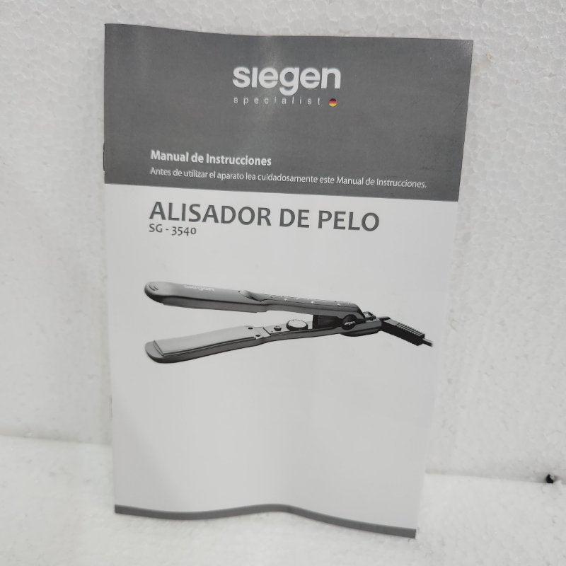 Plancha Alisadora de Pelo Siegen SG3540 Purple