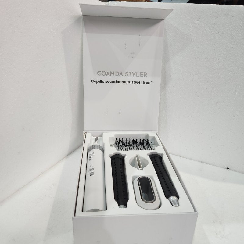 Cepillo Secador Siegen Blume Multistyler 5 en 1 Blanco