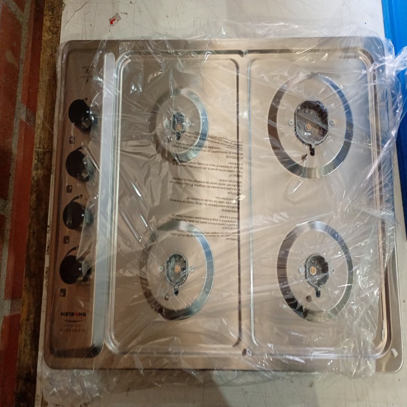 Encimera a Gas Sindelen CEG-4600IN Inoxidable 4 Platos