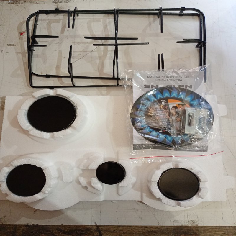 Encimera a Gas Sindelen CEG-4600IN Inoxidable 4 Platos