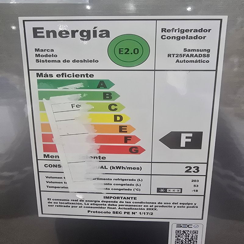 Refrigerador Samsung RT25FARADS8 Inox 256 Litros