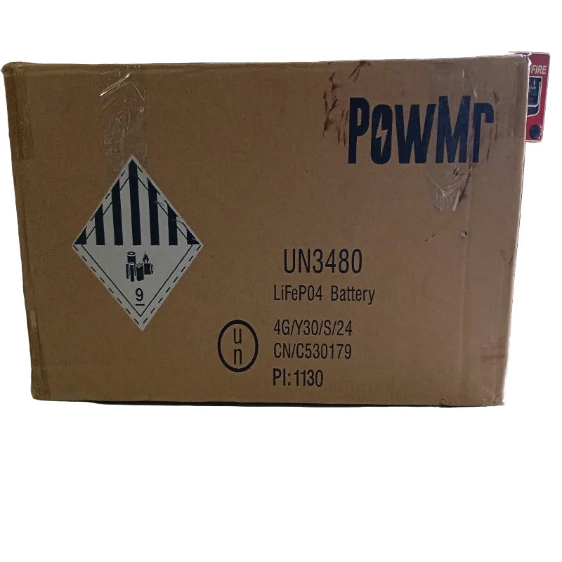 Batería Litio LiFePO4 24V 100Ah - PowMR POW-100AH con BMS Integrado