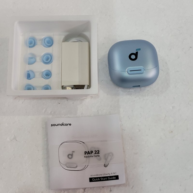 Auriculares Soundcore Liberty 4 NC Azul