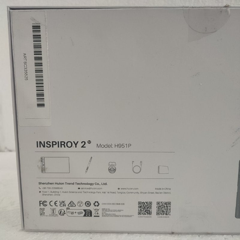 Tablet Gráfica Huion Inspiroy 2 H951P