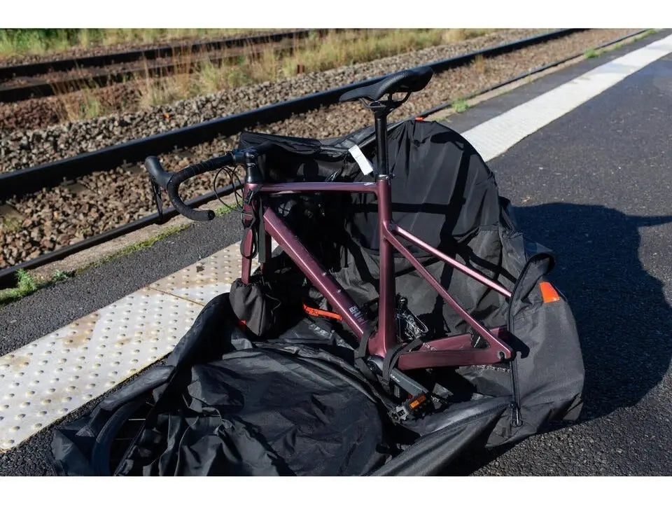 Funda de Transporte para Bicicleta con Bolsillo y Cremallera, Decathlon