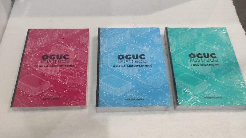 Libros Tripack Vol 1 + Vol 2 + Vol 3 + Oguc Ilustrada del Urbanismo