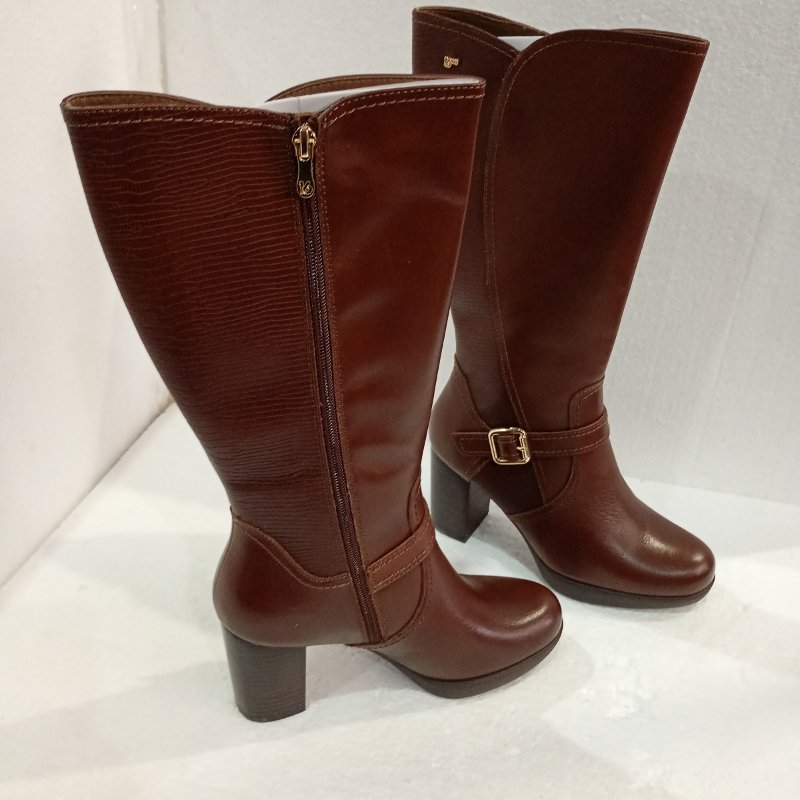 Botas de Cuerocon taco para Mujer 16HRS 16M0354