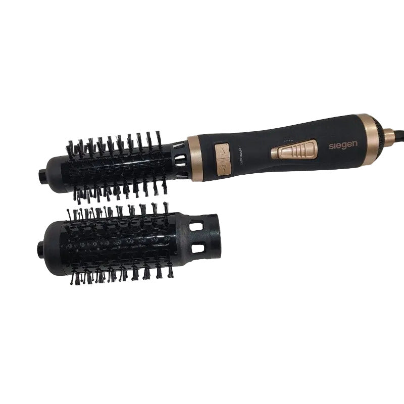 Cepillo Secador Modelador Siegen SG-2805 Get Ready 1000W, Negro