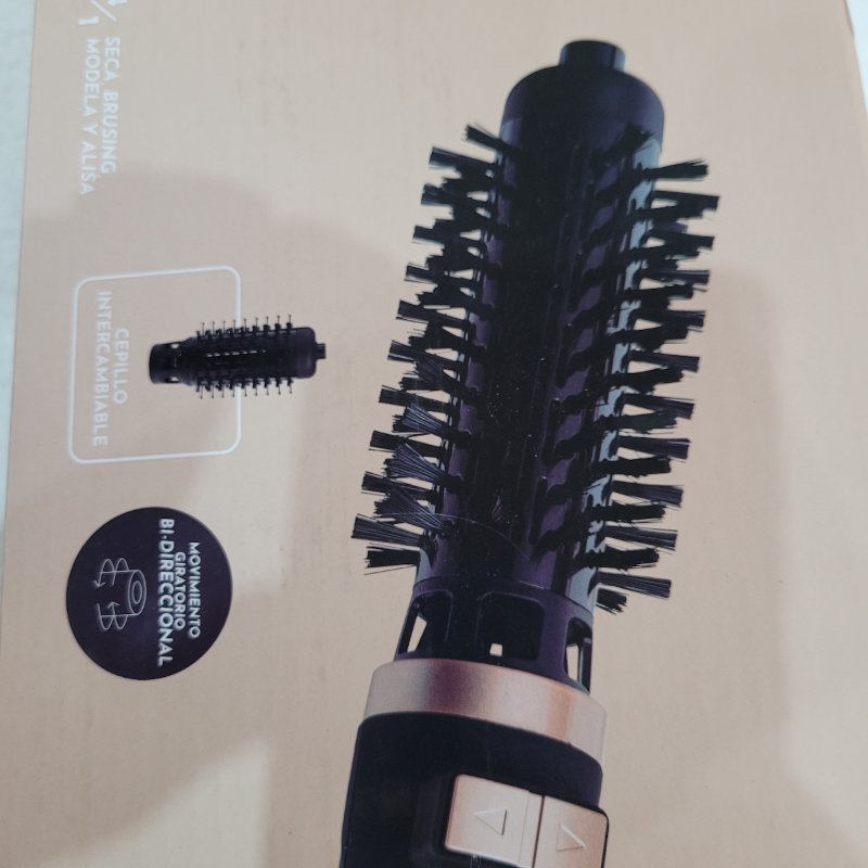 Cepillo Secador Modelador Siegen SG-2805 Get Ready 1000W, Negro
