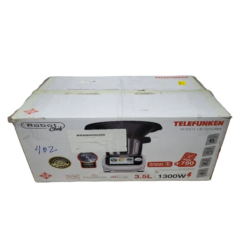 Robot de Cocina Telefunken Robot Chef 3.5 Litros Blanco