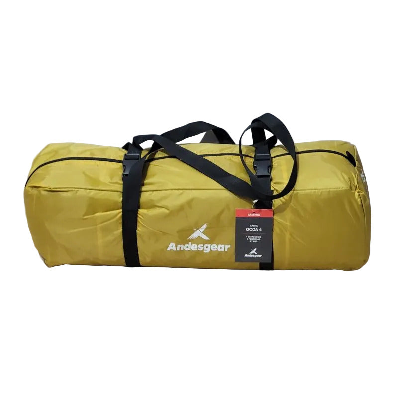 Carpa para acampar 4 personas AndesGear Ocoa 4 estaciones