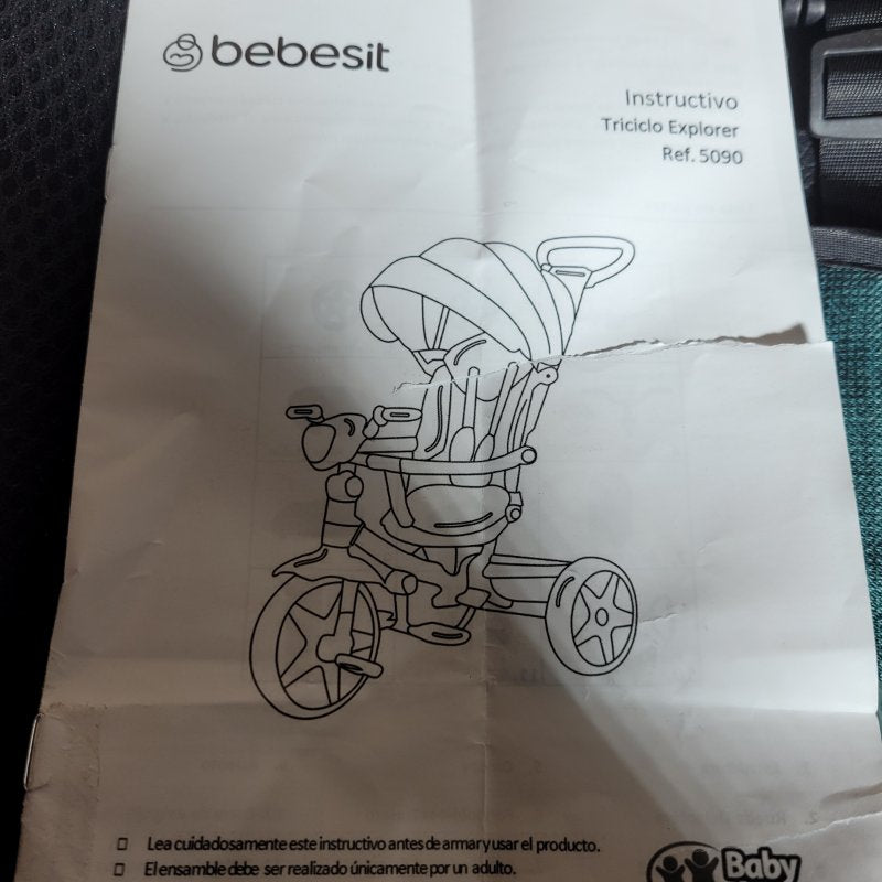 Triciclo Bebesit LX 5090