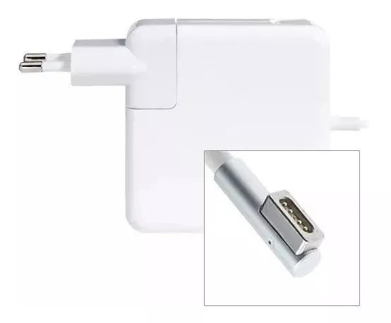 Cargador Para Macbook Iphone Generico 60w Tipo L Blanco Unidad