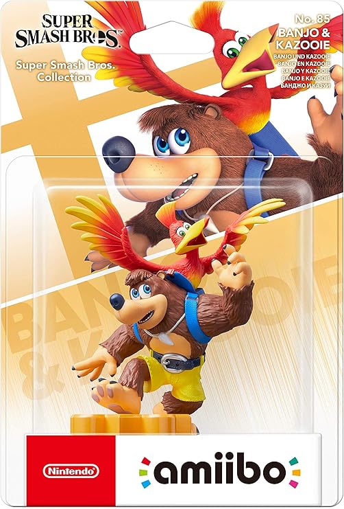 Figura Banjo & Kazooie Amiibo Super Smash Bros Collection N° 85