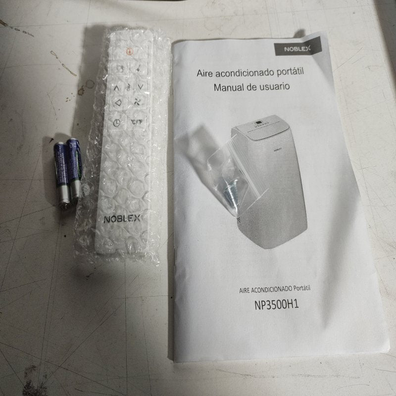 Aire Acondicionado Portátil Noblex NP3500H1 12.000 BTU Blanco