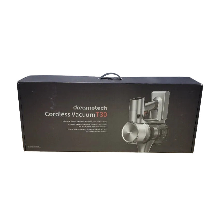 Aspiradora Inalámbrica Dreame Tech VTT1 Cordless Vacuum T30, Negro con Gris