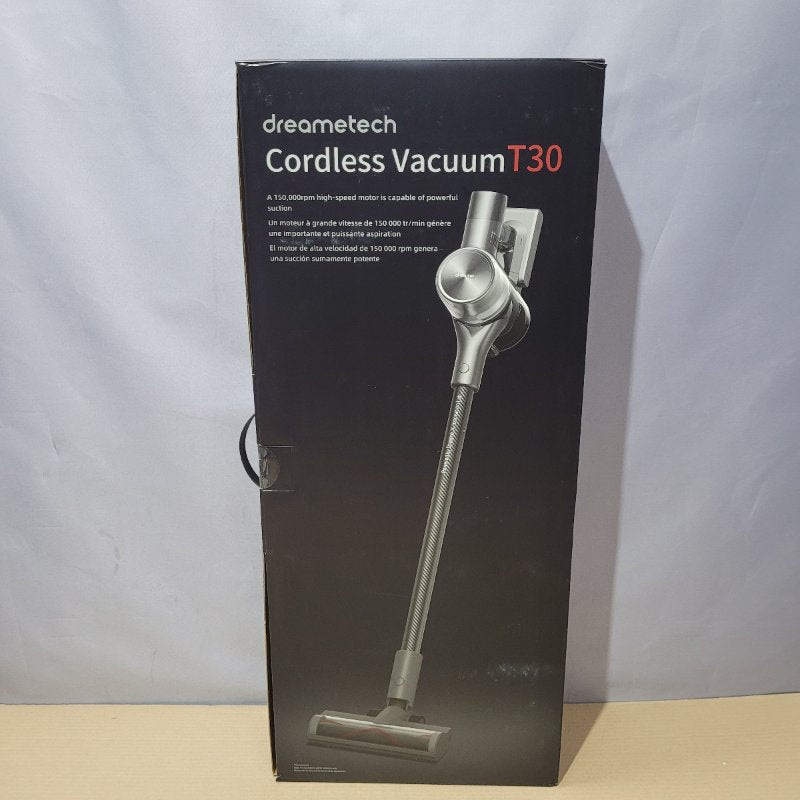 Aspiradora Inalámbrica Dreame Tech VTT1 Cordless Vacuum T30, Negro con Gris