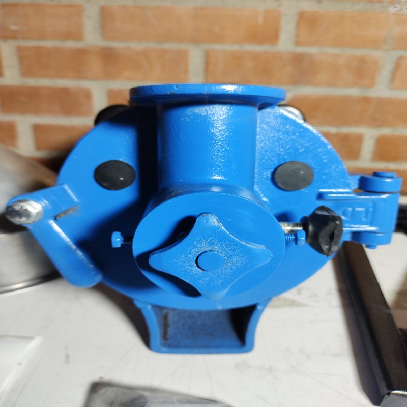 Molino Eléctrico de Granos KXP 140 con Disco de Piedra, Azul