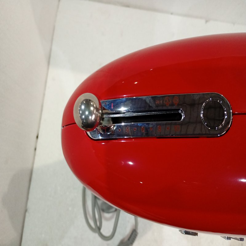 Batidora Stand Mixer Smeg SMF02RDEU 4.8 Litros Rojo