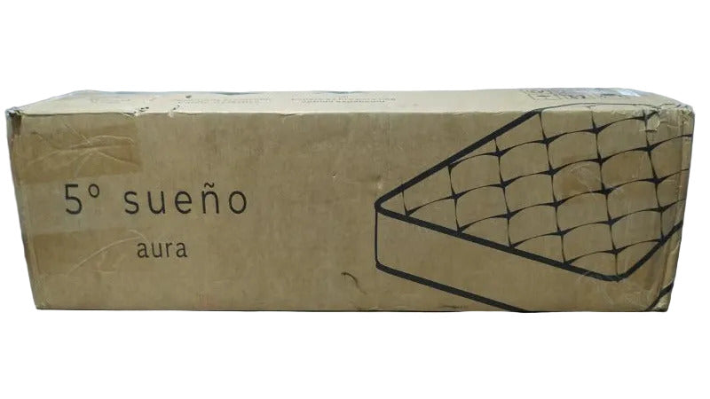 Colchón 1.5 Plazas Aura 5 Sueño RSBR21105190 105x190x21 cm