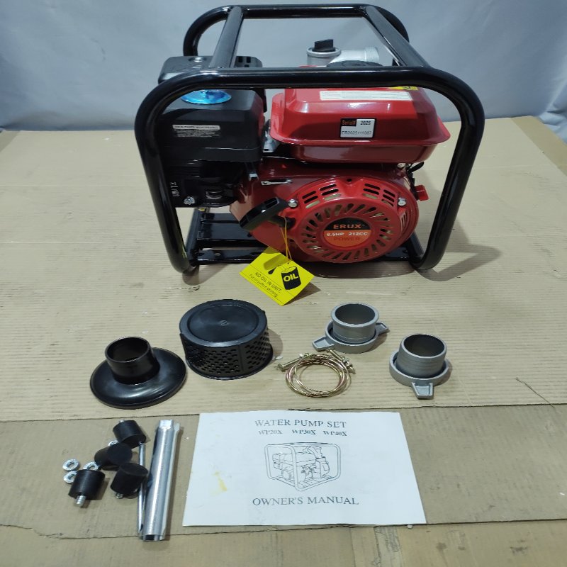 Motobomba de Agua ERUX WP20X 5.5 HP