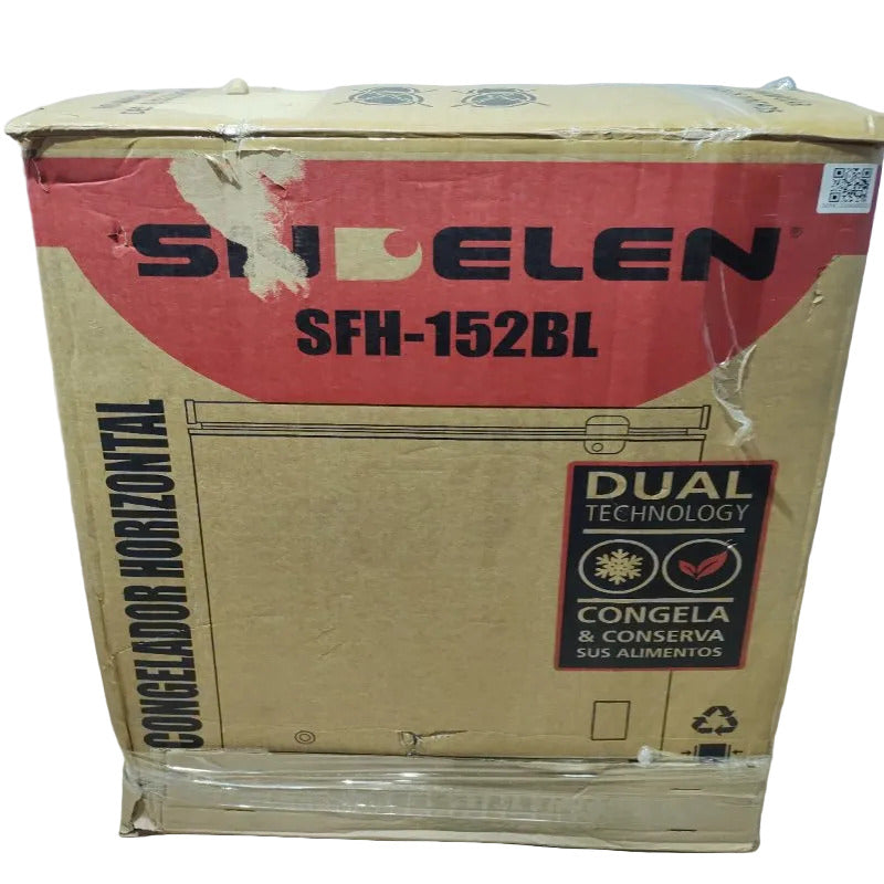 Congelador Horizontal Sindelen SFH-152BL, 137 Litros