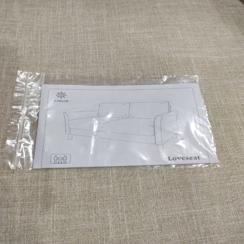 Sofá 2 Cuerpos Zinus Benton Beige